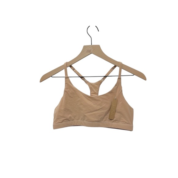 SKIMS Fits Everybody Scoop Neck Bra Clay Tan BR-SCN-1712 Large NWT - Picture 4 of 8